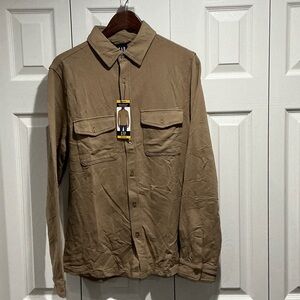 GAP Men's Light Brown Shirt Jacket